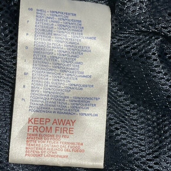 Reebok Mens Navy Blue Track Jacket Size XL - Picture 10 of 10